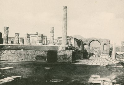 Le temple de Jupiter et l
