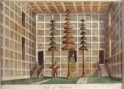 Salle du trône du palais de Lopburi où le roi Narai le Grand a rencontré les ambassadeurs français - Italian School