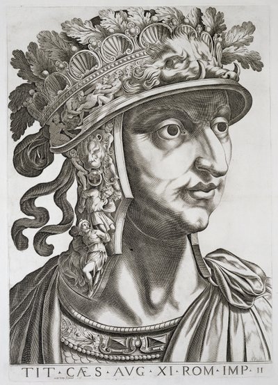 Titus César (39-81 ap. J.-C.), 1596 - Italian School
