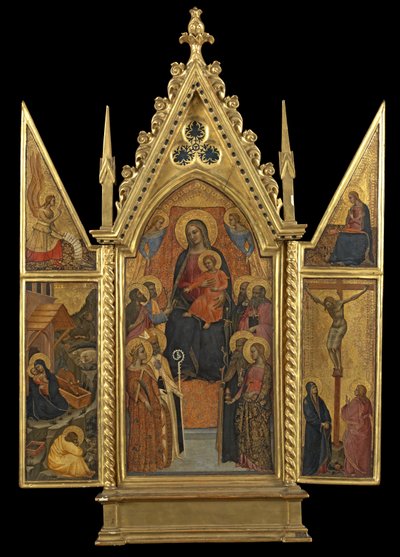 Triptyque - La Vierge et l