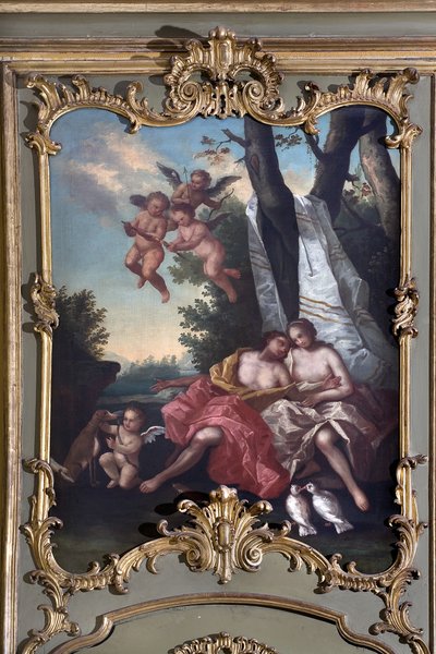 Vénus et Adonis - Italian School
