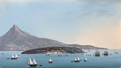 Vue de Naples - Italian School