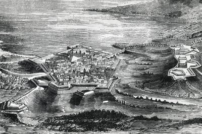 Vue de Peschiera del Garda - Italian School