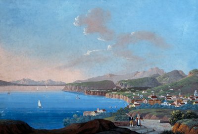 Vue de Sorrente - Italian School