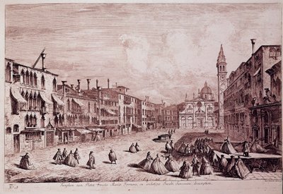 Vue de la place de l