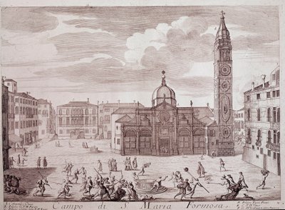 Vue de la place de l
