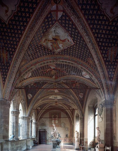 Vue sur le Loggiato - Italian School