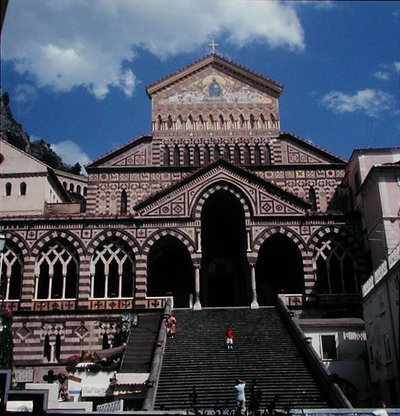 Façade ouest de la cathédrale de Sant