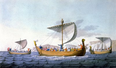 Guillaume le Conquérant et sa marine, partant pour l