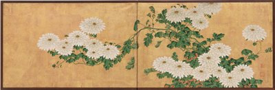 Chrysanthèmes, période Edo - Ito Jakuchu