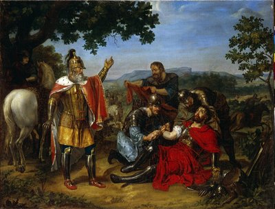 Grand-duc Dmitry Donskoy sur le champ de Kulikovo - Ivan Afanasievich Ugryumov