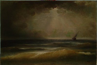 Tempête - Ivan Aivazovsky