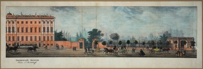 Perspective Nevski - Le palais Anichkov - Ivan Alekseevich Ivanov