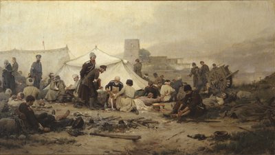 Poste de secours, 1893 - Ivan Alexeyevich Vladimirov