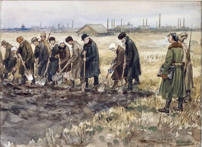 Travail forcé pour les riches marchands, nobles et criminels pendant les années de révolution par Vladimirov, Ivan Alexeyevich - Ivan Alexeyevich Vladimirov