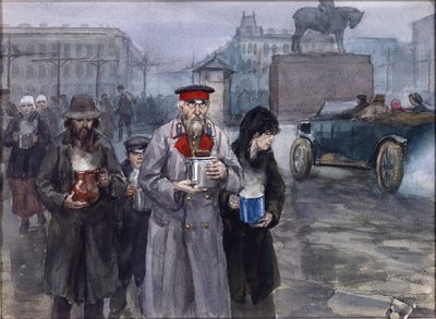 Années de famine à Petrograd. Retour d
