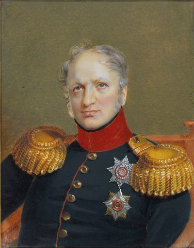 Portrait du comte Yegor Frantsevich Kankrin - Ivan Andreyevich Winberg
