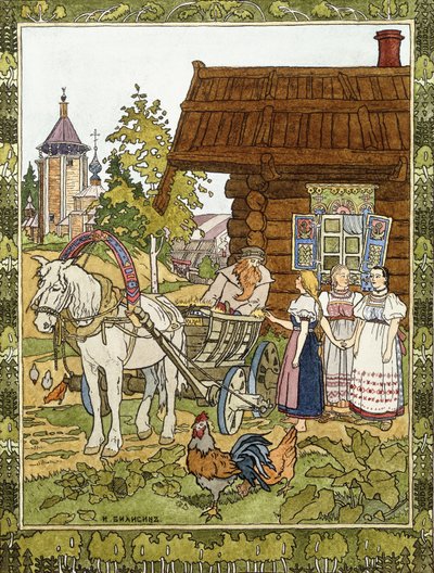 Papa va à la foire - Ivan Bilibine