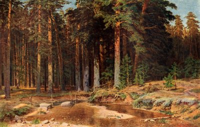 Une pinède, 1898, 1939 - Ivan Ivanovich Shishkin