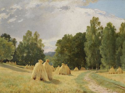 Meules de foin, Preobrazhenskoe - Ivan Ivanovich Shishkin