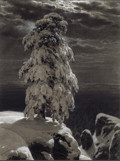 Dans les contrées sauvages du Nord, 1890 - Ivan Ivanovich Shishkin