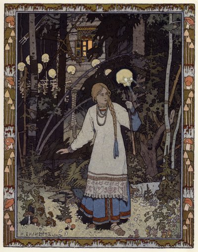 Illustration pour Vassilisa la Belle - Ivan Yakovlevich Bilibin