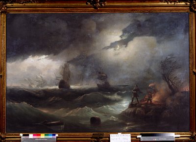 Pierre I - Ivan Konstantinovich Aivazosky