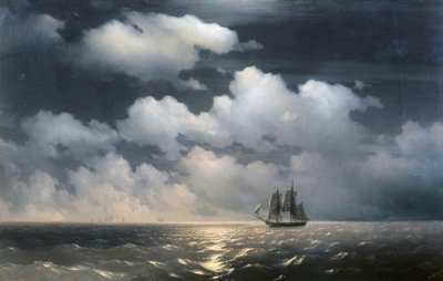 Brig Mercury attaqué par deux navires turcs - Ivan Konstantinovich Aivazovsky