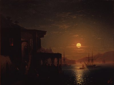 Constantinople au soir, 1882 - Ivan Konstantinovich Aivazovsky