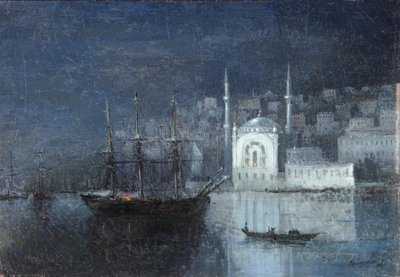 Constantinople de nuit, 1886 - Ivan Konstantinovich Aivazovsky