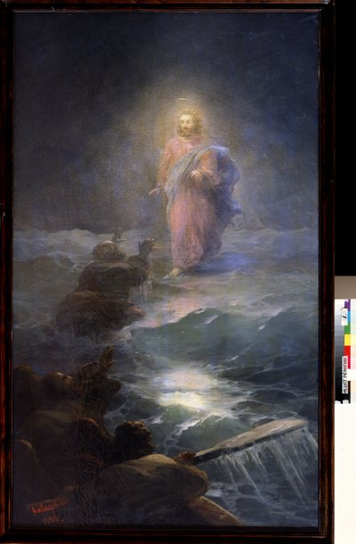 Jésus marchant sur les eaux - Ivan Konstantinovich Aivazovsky