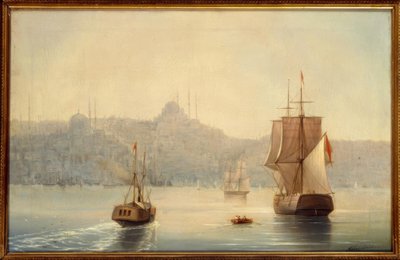 Constantinople, port - Ivan Konstantinovich Aivazovsky