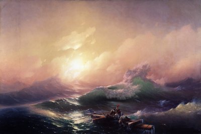 La neuvième vague - Ivan Konstantinovich Aivazovsky