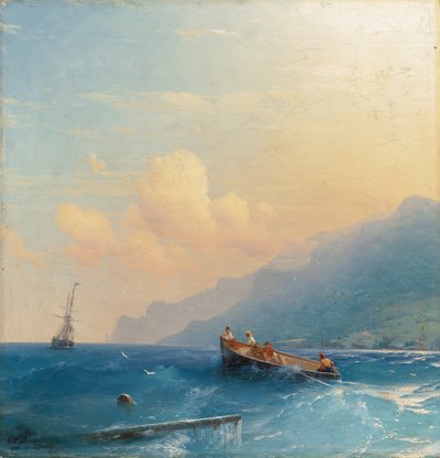 À la recherche de survivants, 1863 - Ivan Konstantinovich Aivazovsky