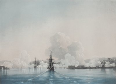 Sébastopol. Fort Constantin. Fort Nicolas, années 1850 - Ivan Konstantinovich Aivazovsky