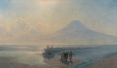 La Descente de Noé du mont Ararat - Ivan Konstantinovich Aivazovsky