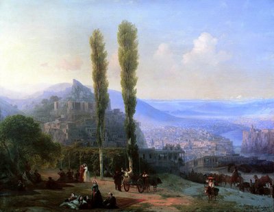 Vue de Tiflis, 1869 - Ivan Konstantinovich Aivazovsky