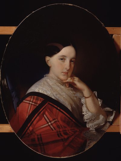 Portrait de la grande-duchesse Maria Alexandrovna 1824-1880, future impératrice de Russie - Ivan Kosmich Makarov