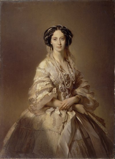 Portrait de Maria Alexandrovna 1824-1880, Impératrice de Russie - Ivan Kosmich Makarov