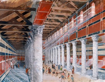 Basilique des bains, cité romaine de Wroxeter, 1er-3ème siècle, 1990-2010 - Ivan Lapper