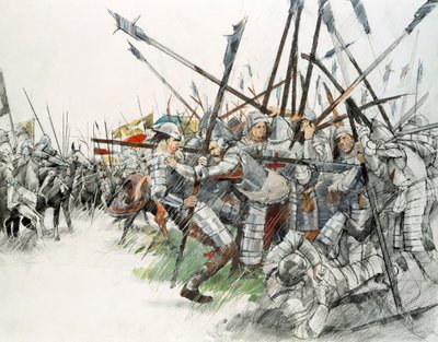 Bataille de Flodden Field, 1513, vers 1990-2010 - Ivan Lapper