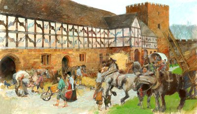 Écuries du château de Kenilworth, vers 1990-2010 - Ivan Lapper