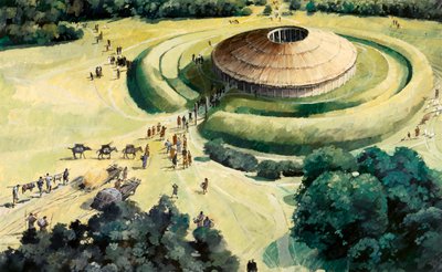 Henge rituel néolithique de Knowlton - Ivan Lapper