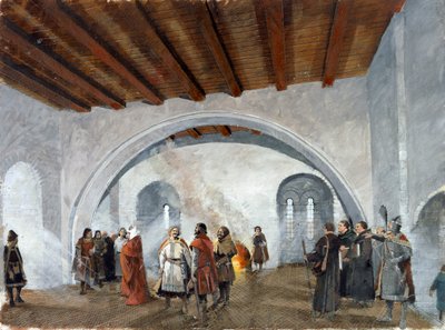 Le Donjon, Château de Scarborough, 14ème siècle - Ivan Lapper