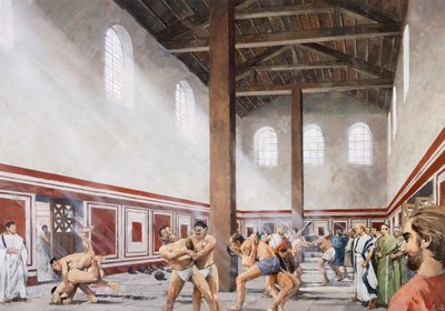 Site romain du mur, Letocetum, IIe siècle - Ivan Lapper