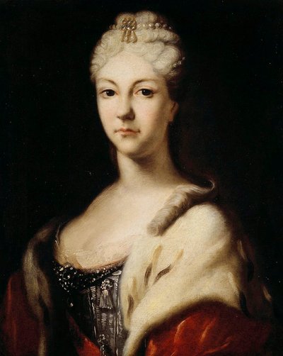 Portrait de la grande-duchesse Natalia Alexeïevna de Russie - Ivan Nikitich Nikitin