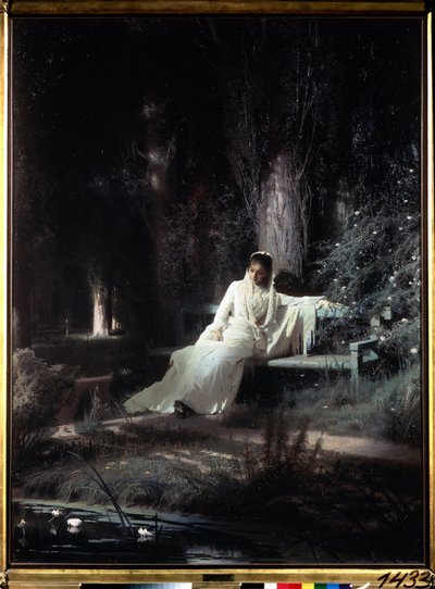 Nuit au clair de lune - Ivan Nikolaevich Kramskoy