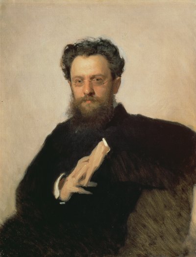 Portrait du professeur A. Prachov (1846-1916), 1879 - Ivan Nikolaevich Kramskoy