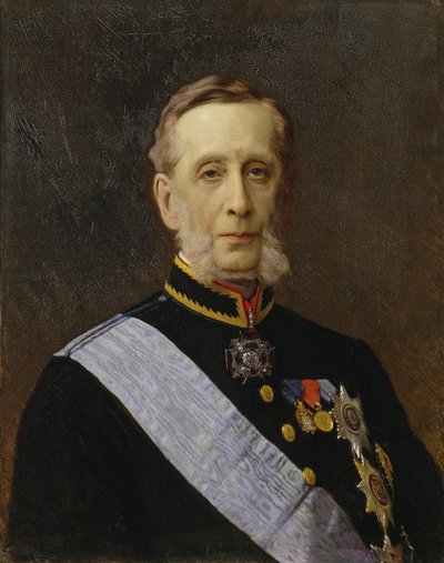Portrait du comte Piotr Alexandrovitch Valouïev 1815-1890, 1880 - Ivan Nikolaevich Kramskoy