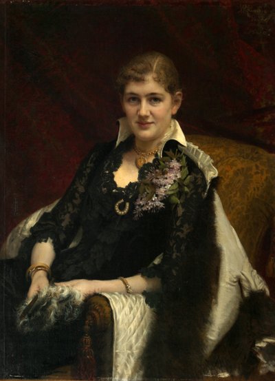 Portrait de Y.A. Voeykova, 1882 - Ivan Nikolaevich Kramskoy